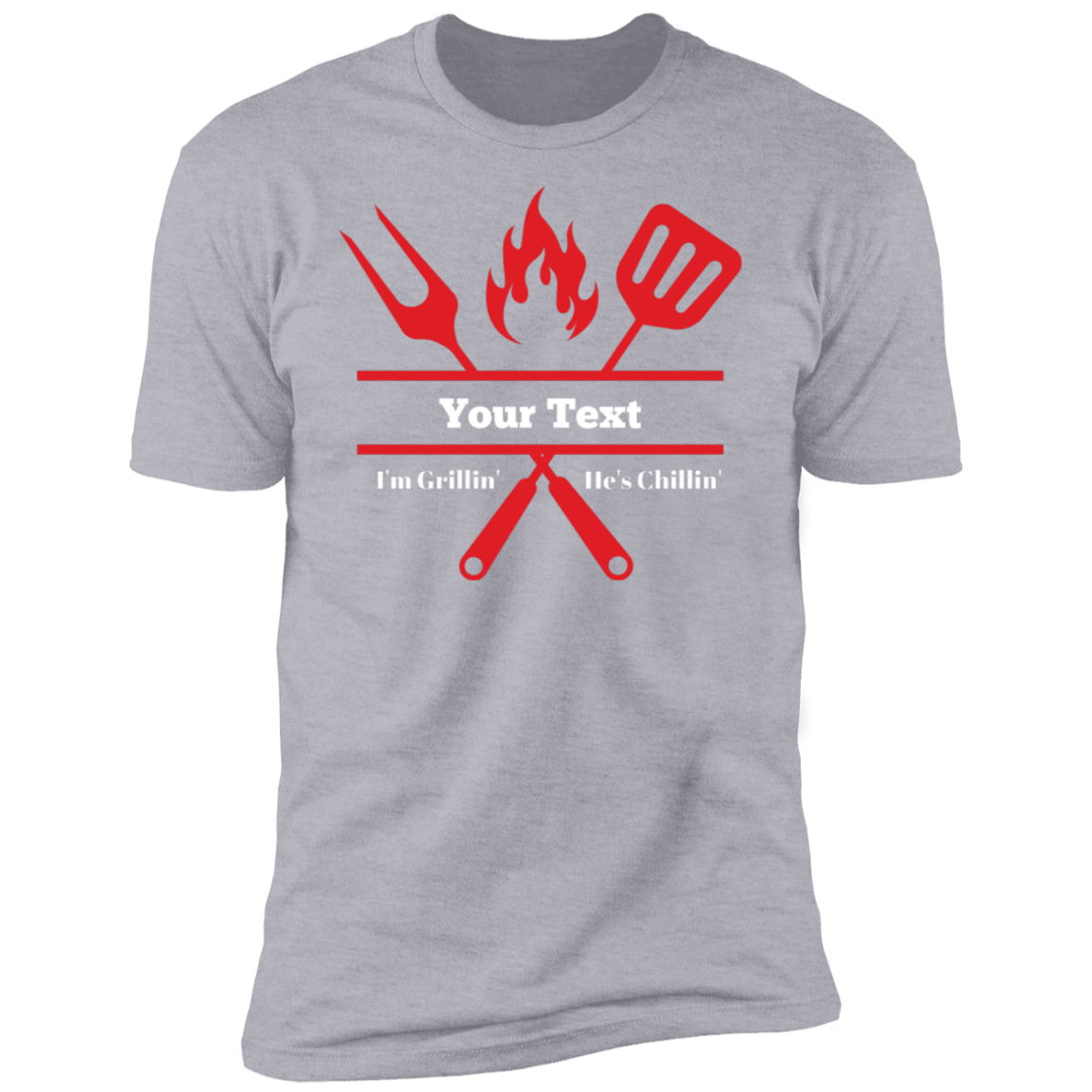 Customizable Grillin' | Short Sleeve T-Shirt