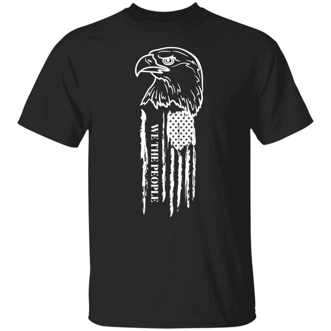 Distressed Side Eagle White | WTP T-Shirt