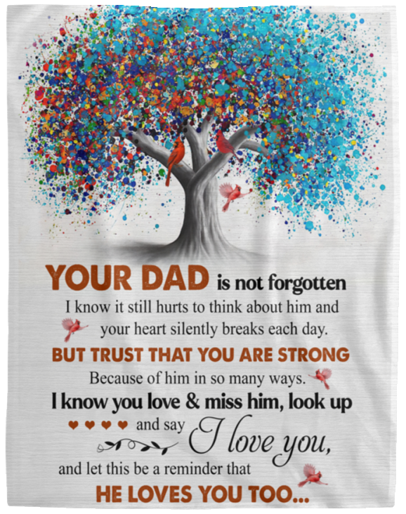 Never Forgotten | Cozy Plush Fleece Blanket