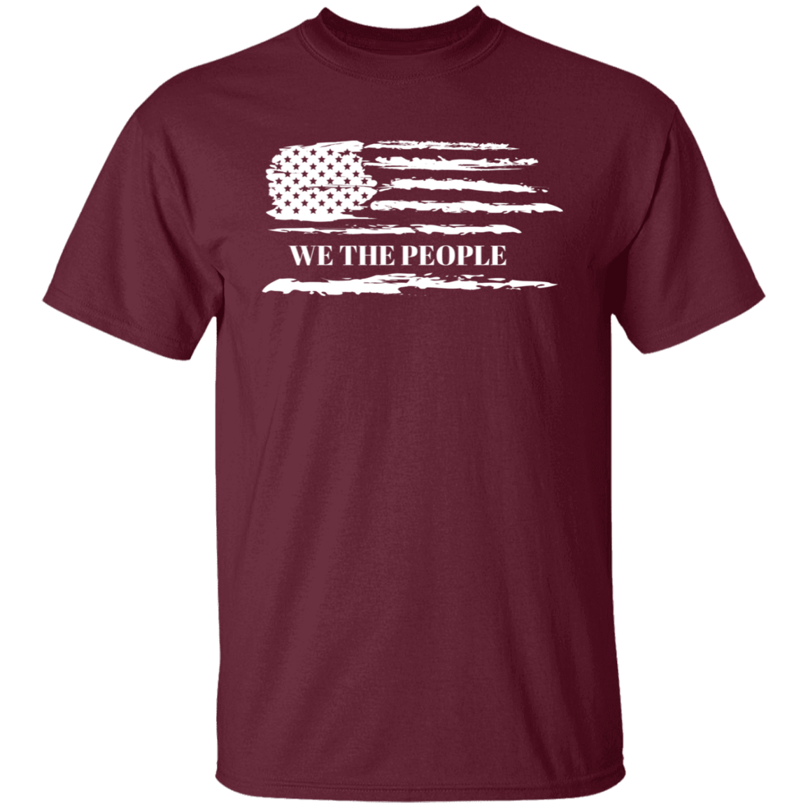 WTP Distressed Flag White | T-Shirt