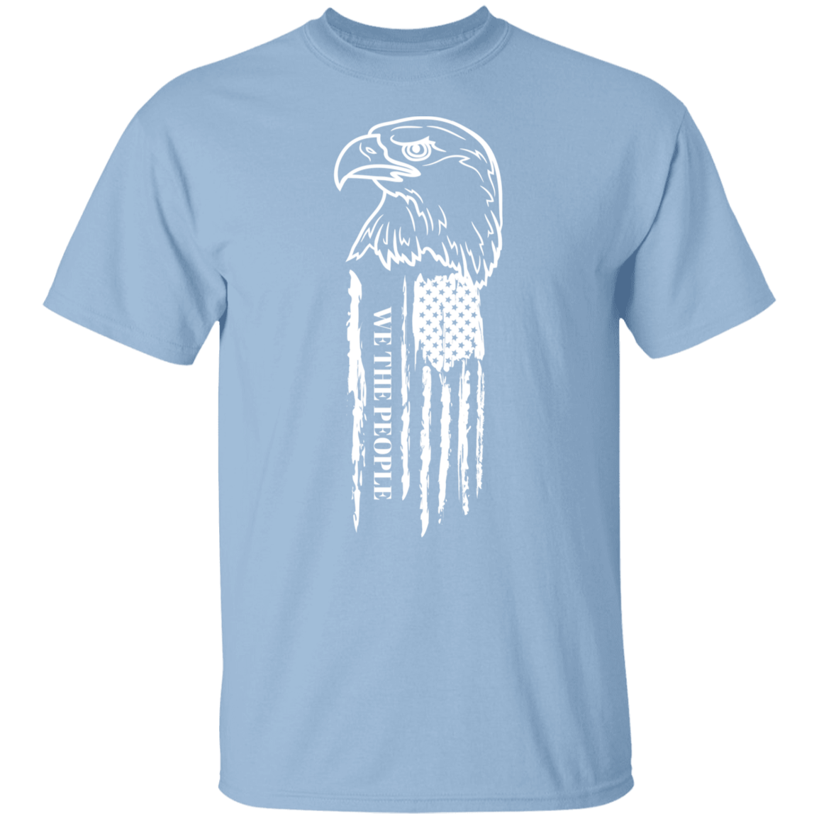 Distressed Side Eagle White | WTP T-Shirt