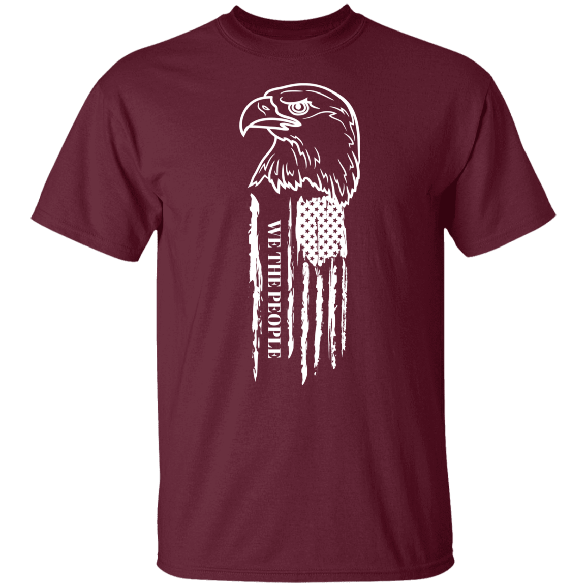 Distressed Side Eagle White | WTP T-Shirt