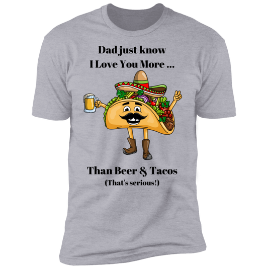 Beer & Tacos Premium Short Sleeve T-Shirt