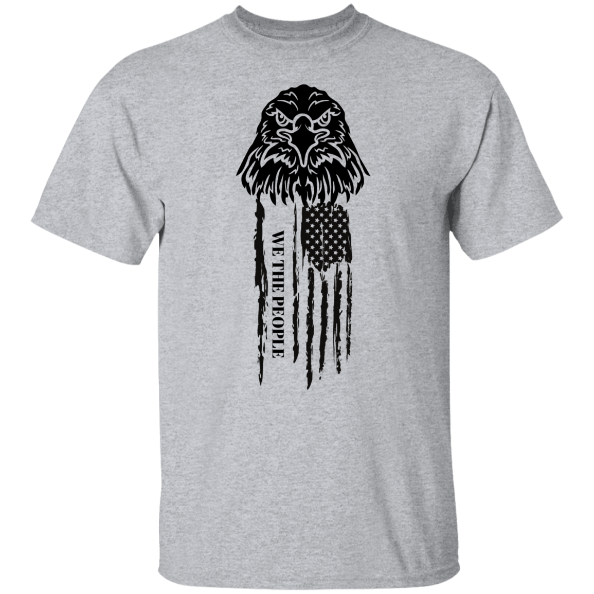 Distressed Eagle Black | WTP T-Shirt