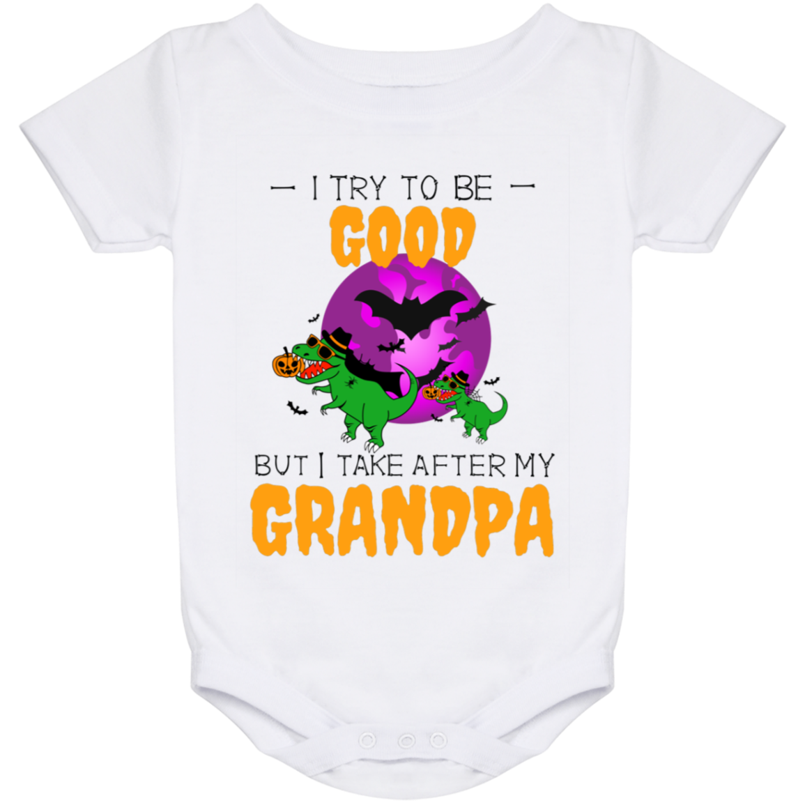 I Try to Be Good | Baby Onesie 24 Month