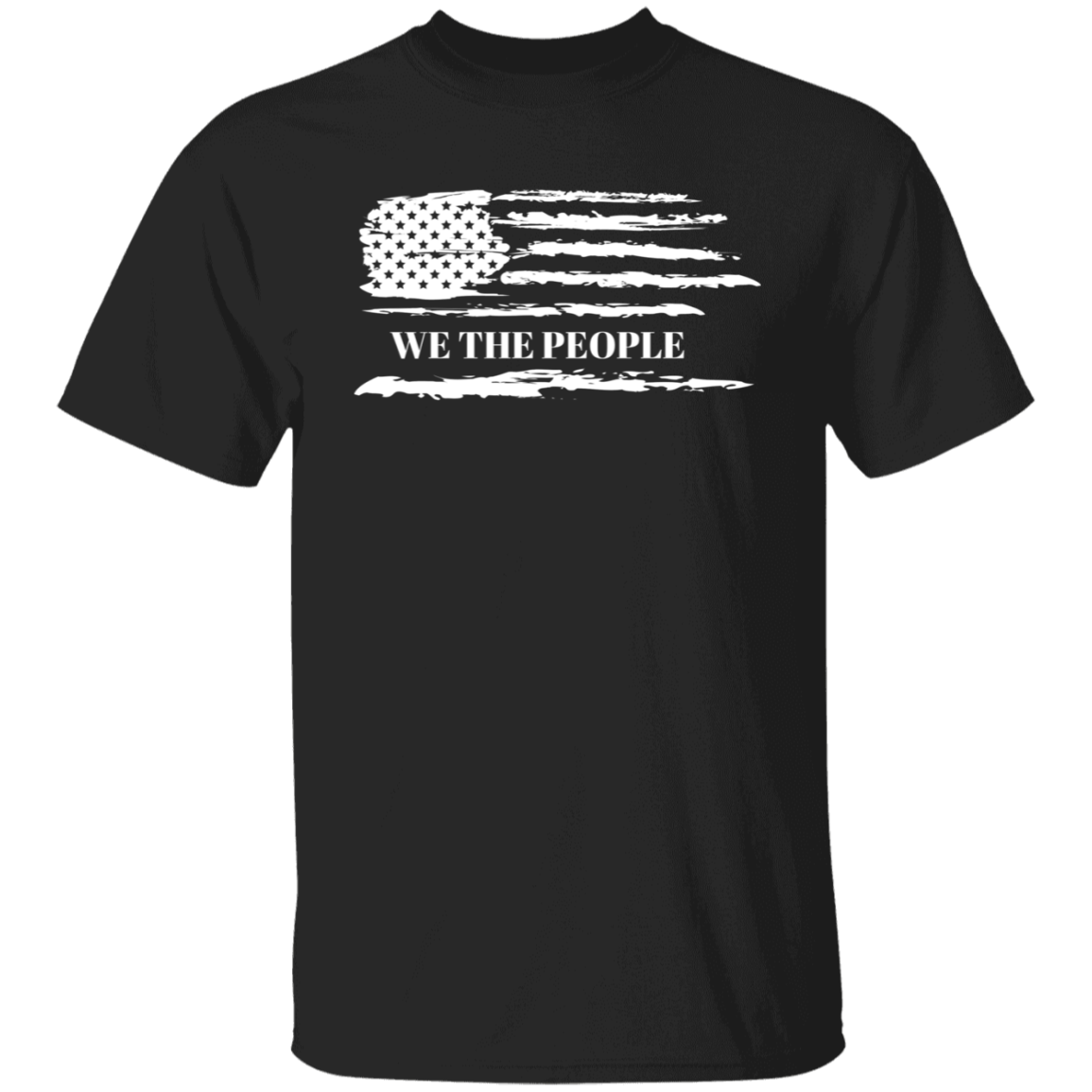 WTP Distressed Flag White | T-Shirt