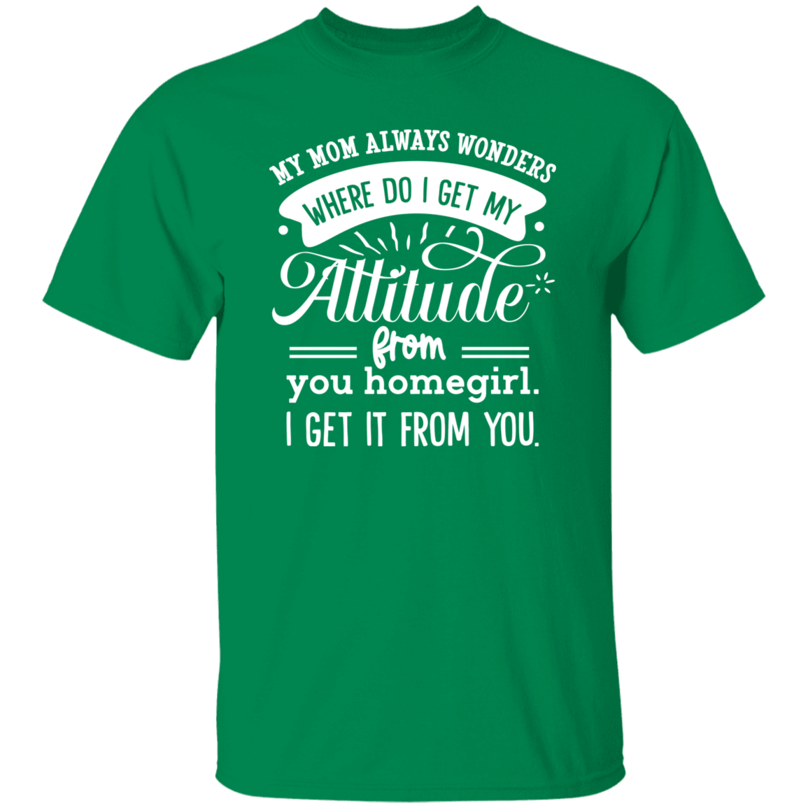 Mom Attitude 2 | 5.3 oz. T-Shirt