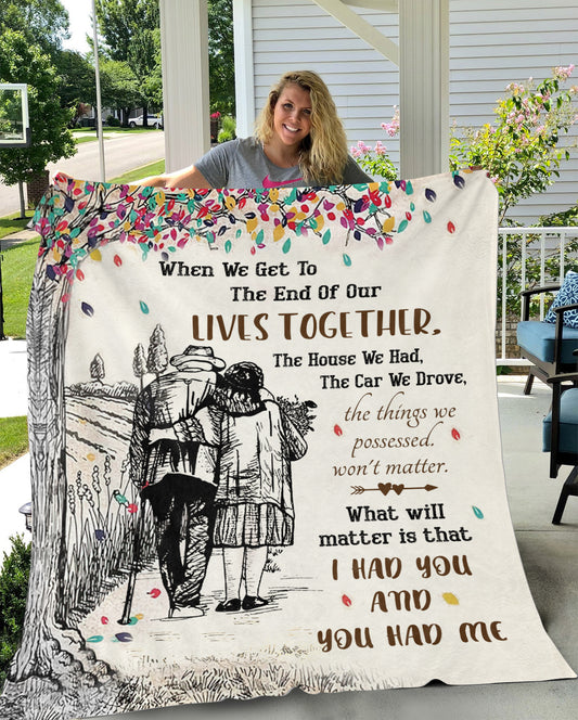Our Lives Together | Cozy Plush Fleece Blanket
