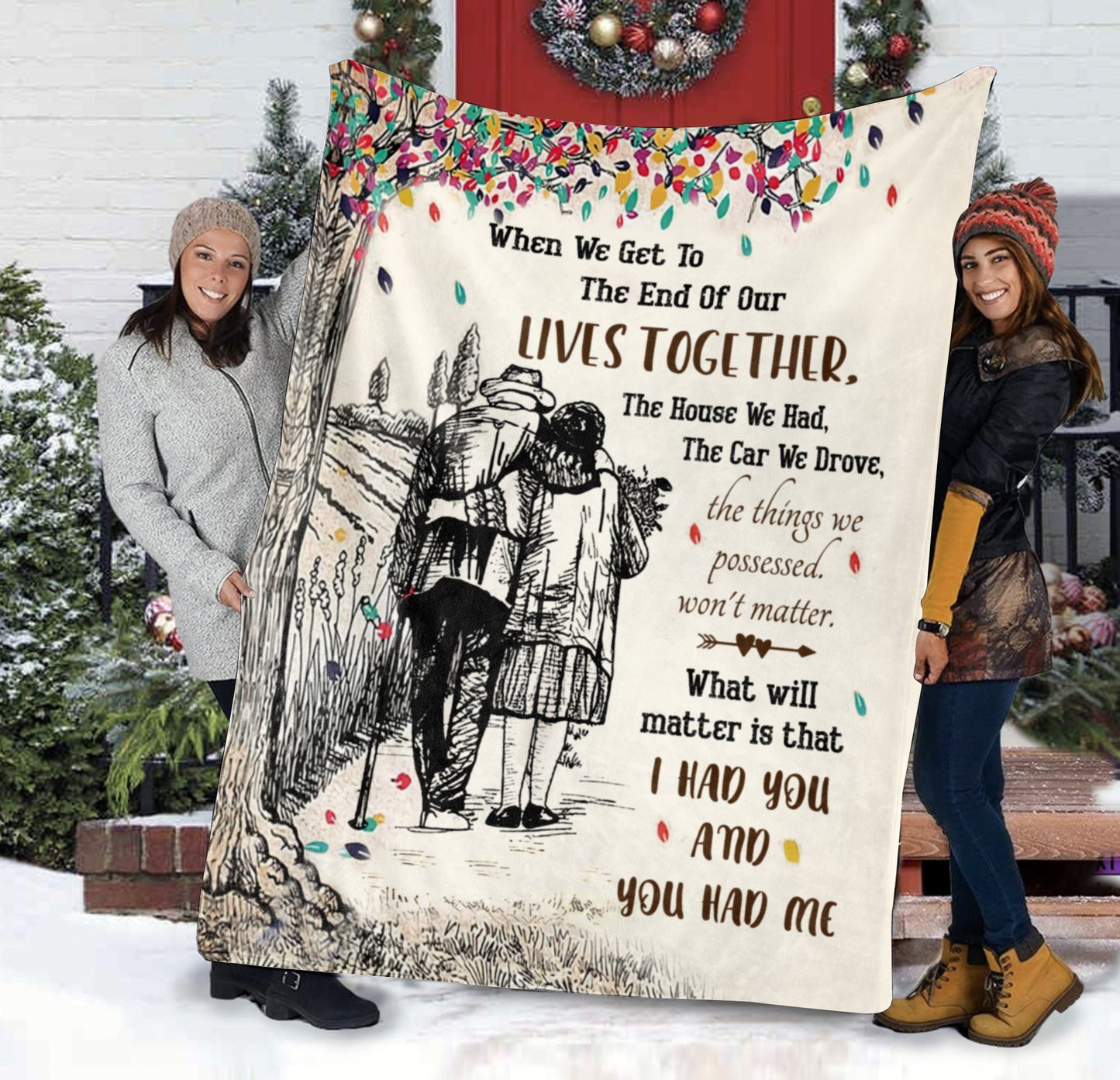 Our Lives Together | Cozy Plush Fleece Blanket