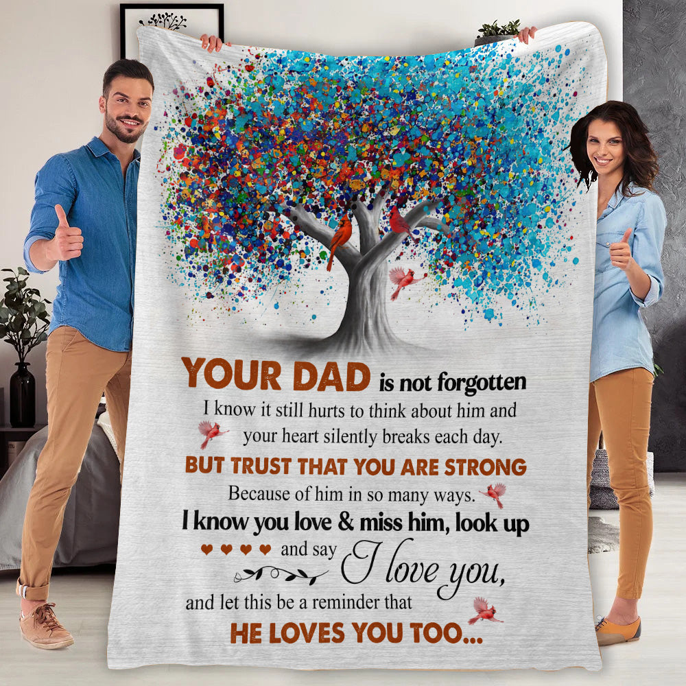 Never Forgotten | Cozy Plush Fleece Blanket