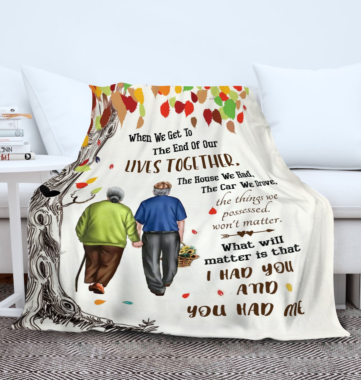 What Matters Most V1 | Cozy Plush Fleece Blanket