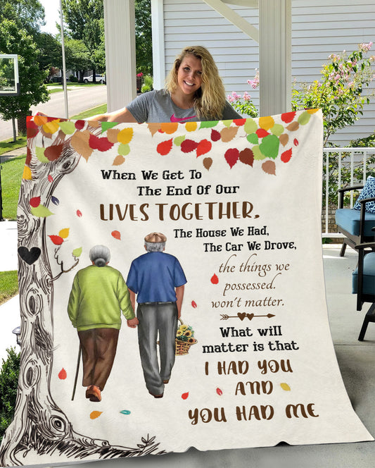 What Matters Most V2 | Cozy Plush Fleece Blanket