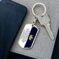 Straighten Your Crown Son | Dog Tag Keychain