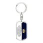 Straighten Your Crown Son | Dog Tag Keychain