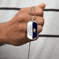 Straighten Your Crown Grandson | Dog Tag Necklace