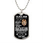 This Old Lion Love Mom | Dog Tag