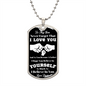 New Father Dog Tag