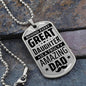 Amazing Dad | Dog Tag Necklace