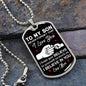 Never Forget | Love Mom Dog Tag