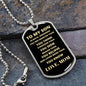 To My Son Always Remember Love Mom | Dog Tag