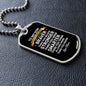 To My Strong, Brave Son | Dog Tag Love Mom
