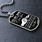 Never Forget | Love Mom Dog Tag