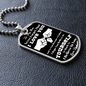 New Father Dog Tag