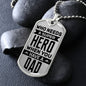 Superhero Dad | Dog Tag Necklace