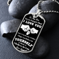 New Father Dog Tag