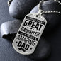 Amazing Dad | Dog Tag Necklace