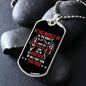 In The Middle of the Night | Dog Tag (Red, White & Blue Design)