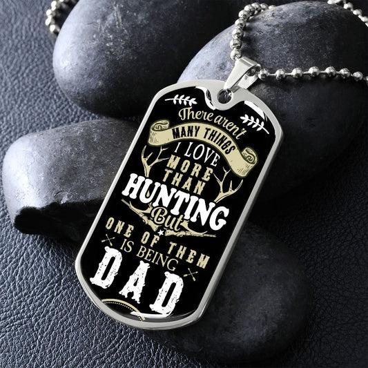 Hunting Dad | Dog Tag Necklace
