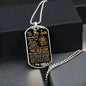 To My Son | I Believe in You Dog Tag