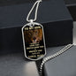 I Promise | To My Son Dog Tag