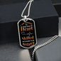 Cute Enough | Dog Tag Necklace