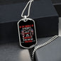 In The Middle of the Night | Dog Tag (Red, White & Blue Design)