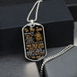 Remember Whose Son You Are | Dog Tag