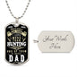 Hunting Dad | Dog Tag Necklace