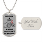 A Bond That Can't Be Broken | Dog Tag Mom & Son