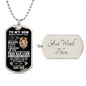 This Old Lion Love Mom | Dog Tag