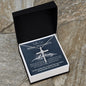 Faith Can Move Mountains | CZ Cross Necklace