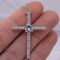 Faith Can Move Mountains | CZ Cross Necklace