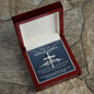Faith Can Move Mountains | CZ Cross Necklace