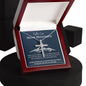 Faith Can Move Mountains | CZ Cross Necklace