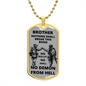 Nothing Shall Break This Bond | Dog Tag