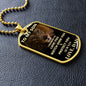 I Promise | To My Son Dog Tag