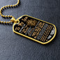 To My Son | I Believe in You Dog Tag