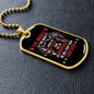 In The Middle of the Night | Dog Tag (Red, White & Blue Design)