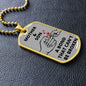 A Bond That Can't Be Broken | Dog Tag Mom & Son