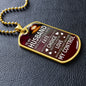 To My Husband | Fate Choice Love Dog Tag